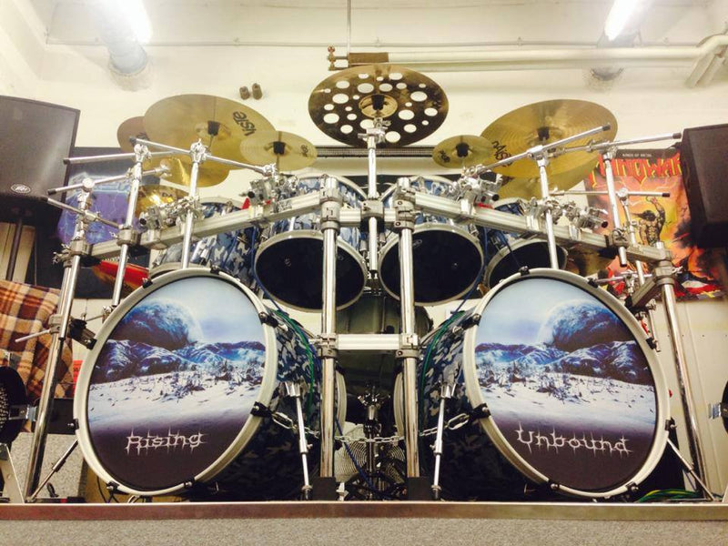 Bassdrum Aufkleber